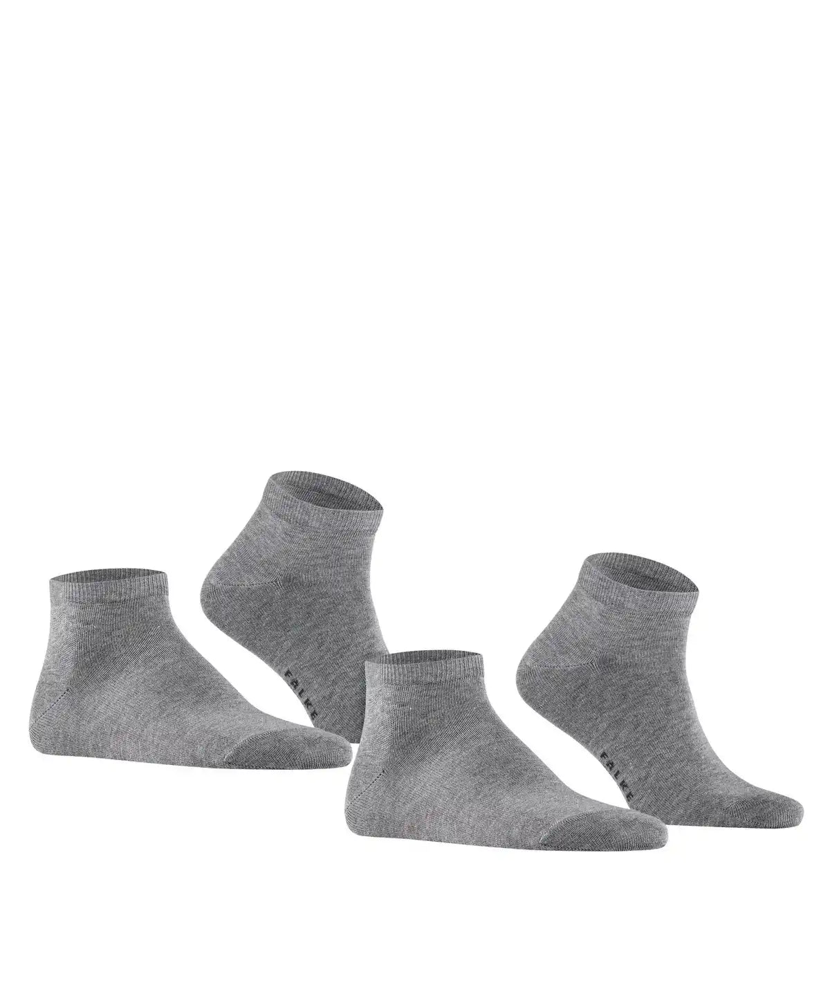 Falke FALKE 2-paar Happy heren sneaker/quarter sokken