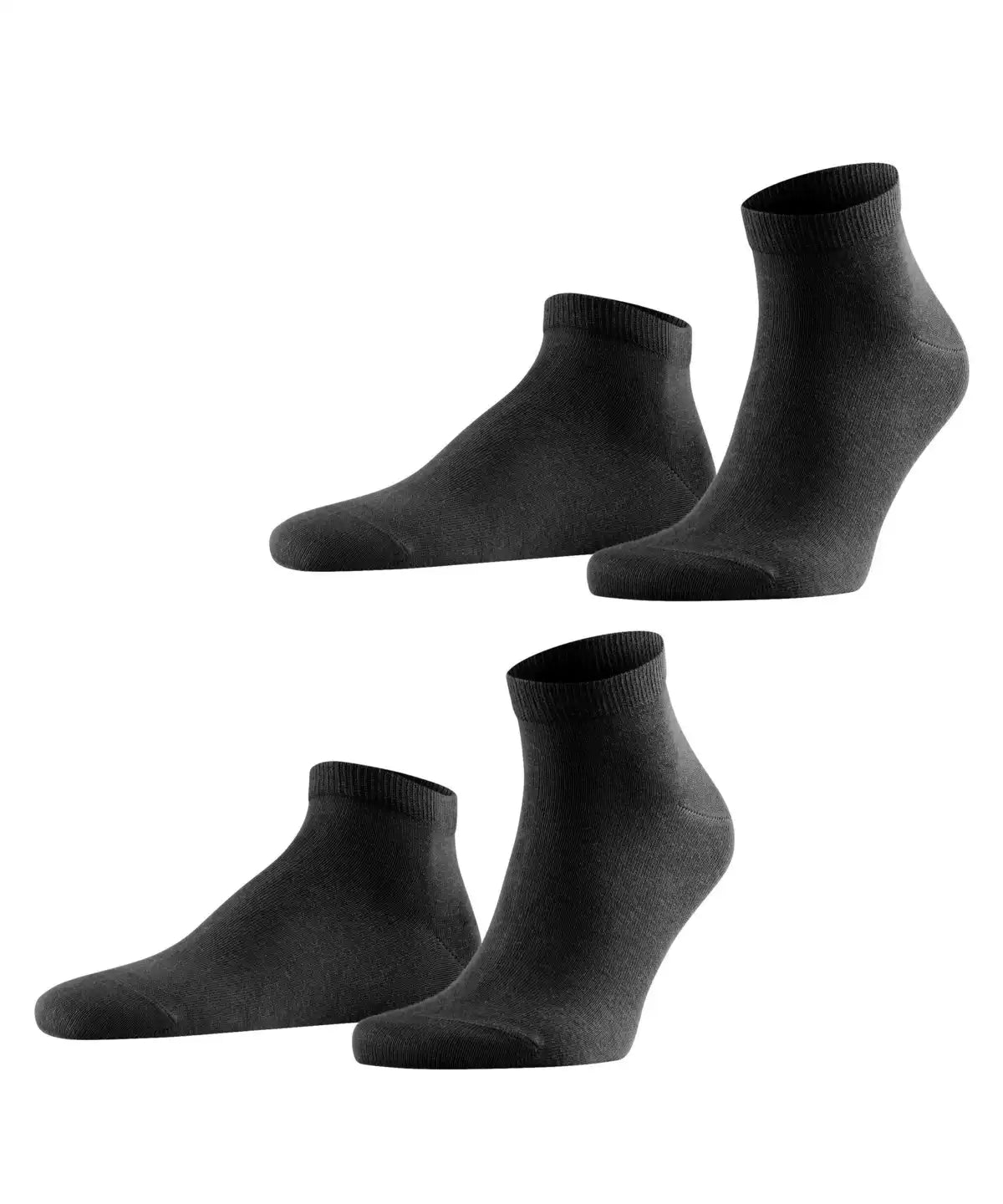 Falke FALKE 2-paar Happy heren sneaker/quarter sokken