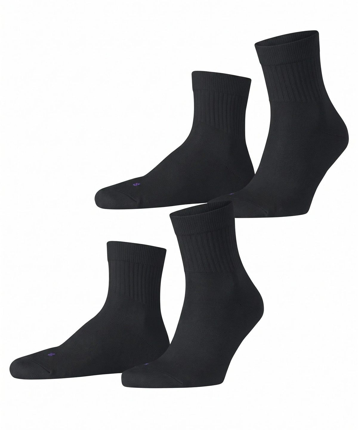 Falke FALKE 2-paar Run ribbel korte sokken