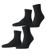 Falke FALKE 2-paar Run ribbel korte sokken