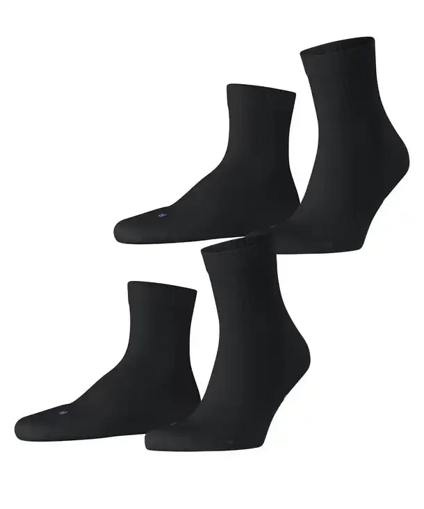 Falke FALKE 2-paar Run ribbel korte sokken