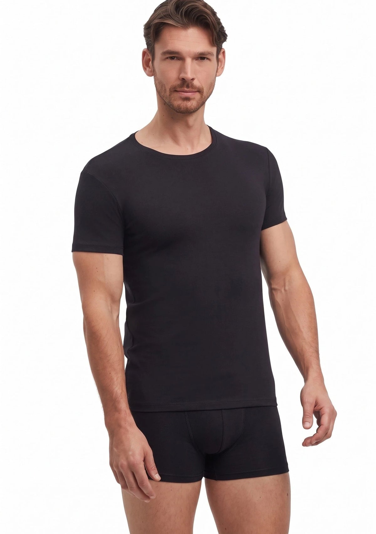 Falke FALKE 2-Pack Heren T-Shirt Daily Comfort