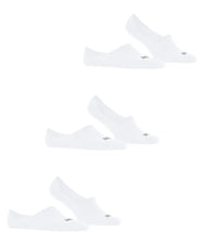 Falke FALKE 3-paar Step High - heren footies met anti slip - Kousenvoetjes