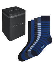 Falke FALKE 5-paar heren sokken - Happy Box Cadeau set