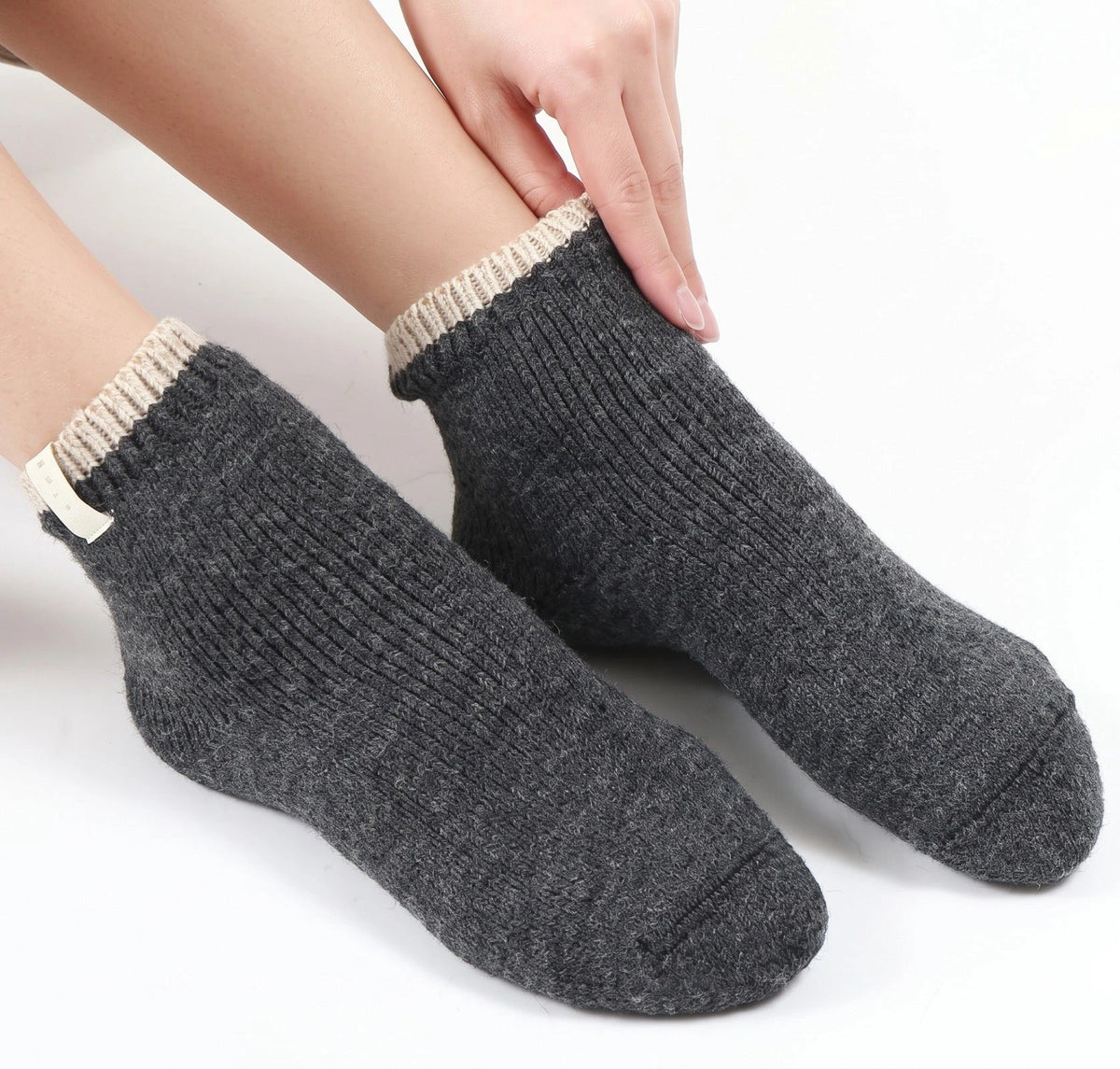 Falke FALKE Cosy Plush - Warme wollen korte dames sokken