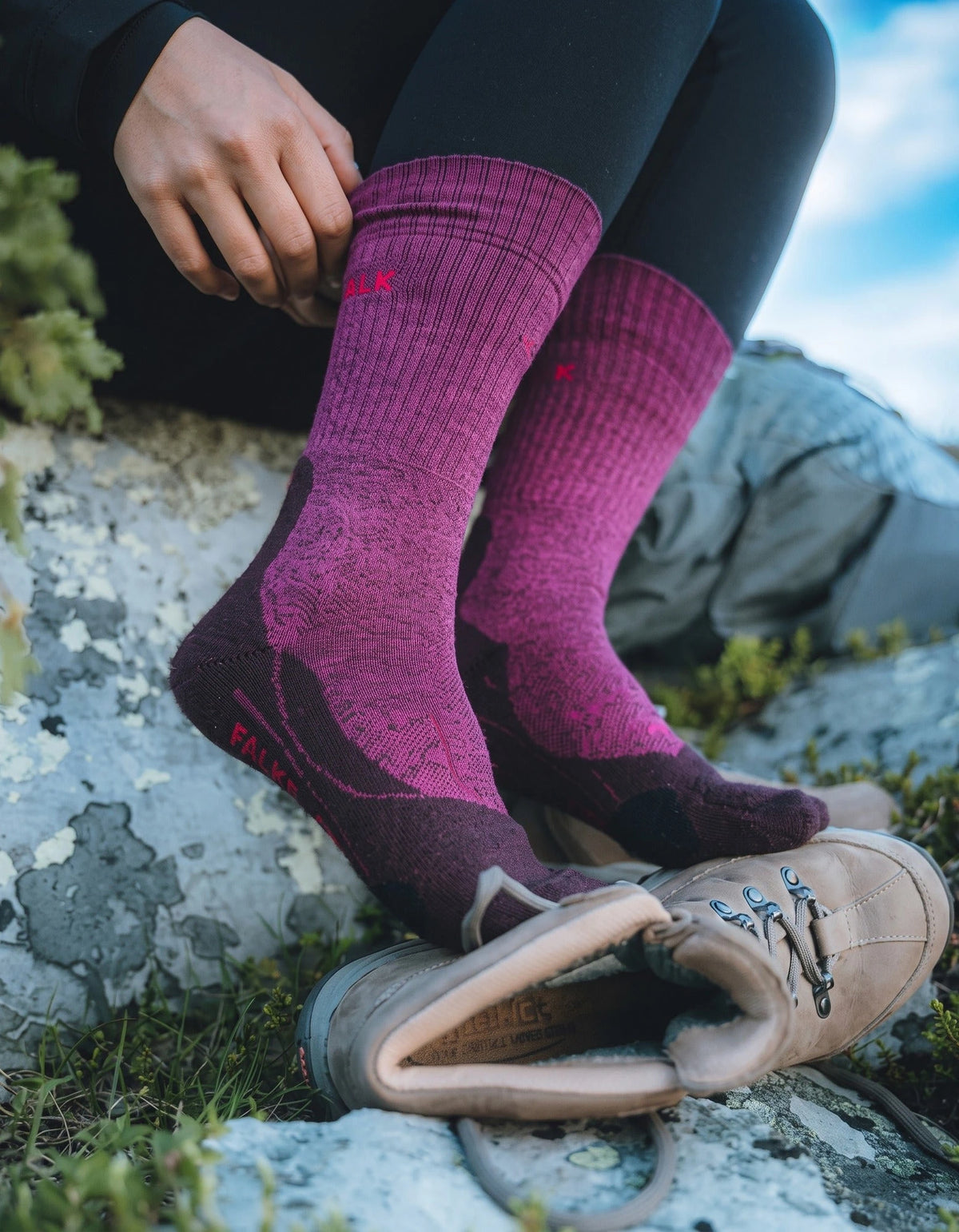 Falke FALKE Dames Wandelsokken TK2 Cool - Wol