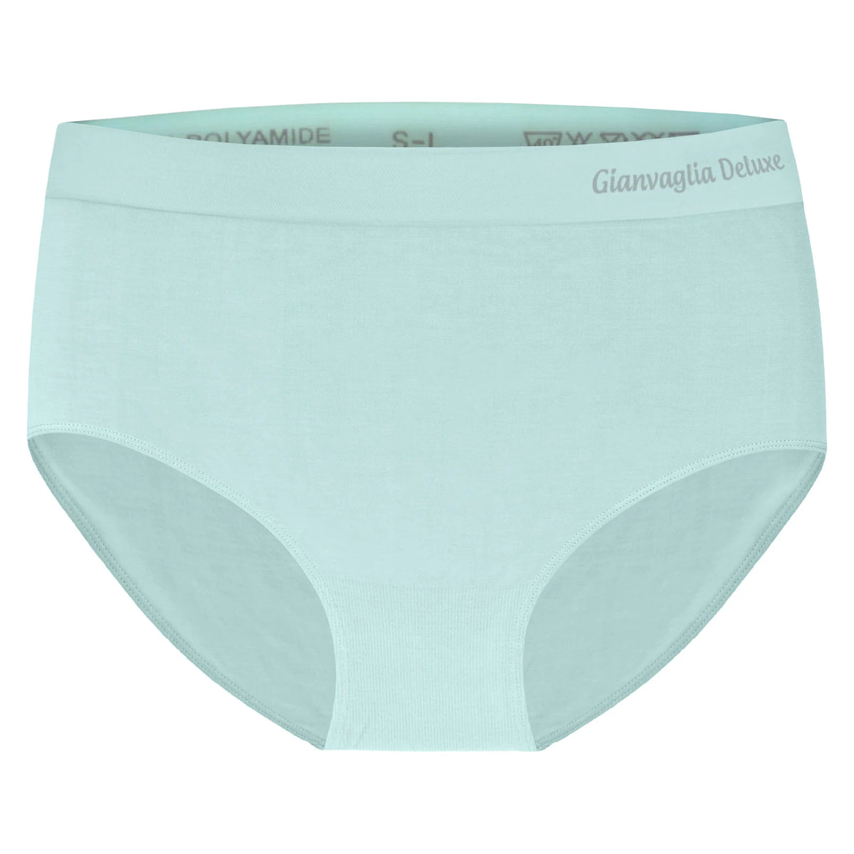 Pastel mix | packshot | Packshot, mint – Gianvaglia 6-pack naadloze dames slips microfiber - Pastel