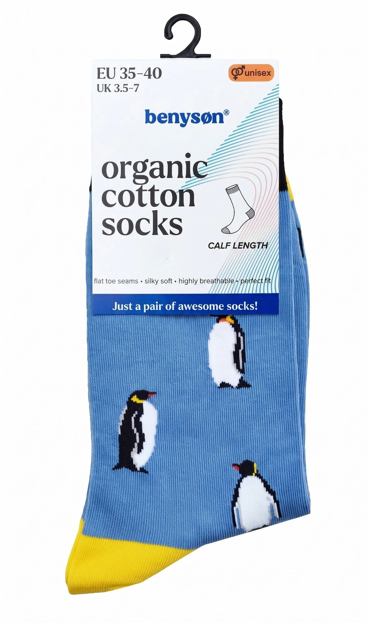 Holland underwear Benyson Sokken Pinguin - Organisch katoen 1- Paar