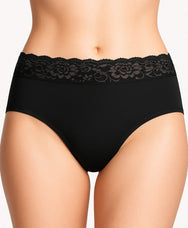 Holland underwear Fine Woman 10-pak dames taille slip kant - Katoen