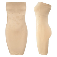 Holland underwear Fine Woman strapless onderjurk - Naadloos