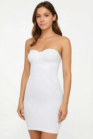 Holland underwear Fine Woman strapless onderjurk - Naadloos