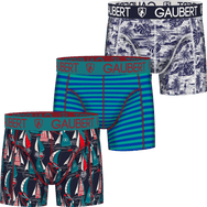 Holland underwear Gaubert 3-pack Heren boxershorts Bamboe - Black - 010
