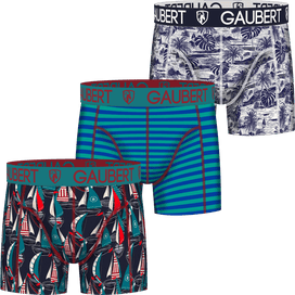 Holland underwear Gaubert 3-pack Heren boxershorts Bamboe - Black - 010