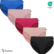 Holland underwear Gaubert 5-pak kanten bamboe heup slips