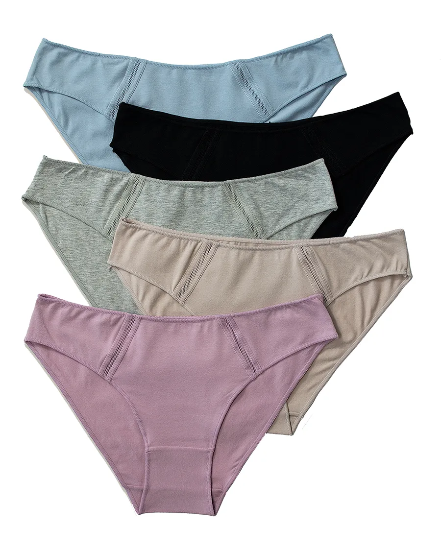 Holland underwear Gaubert 5-pak Organisch katoen mini heupslip