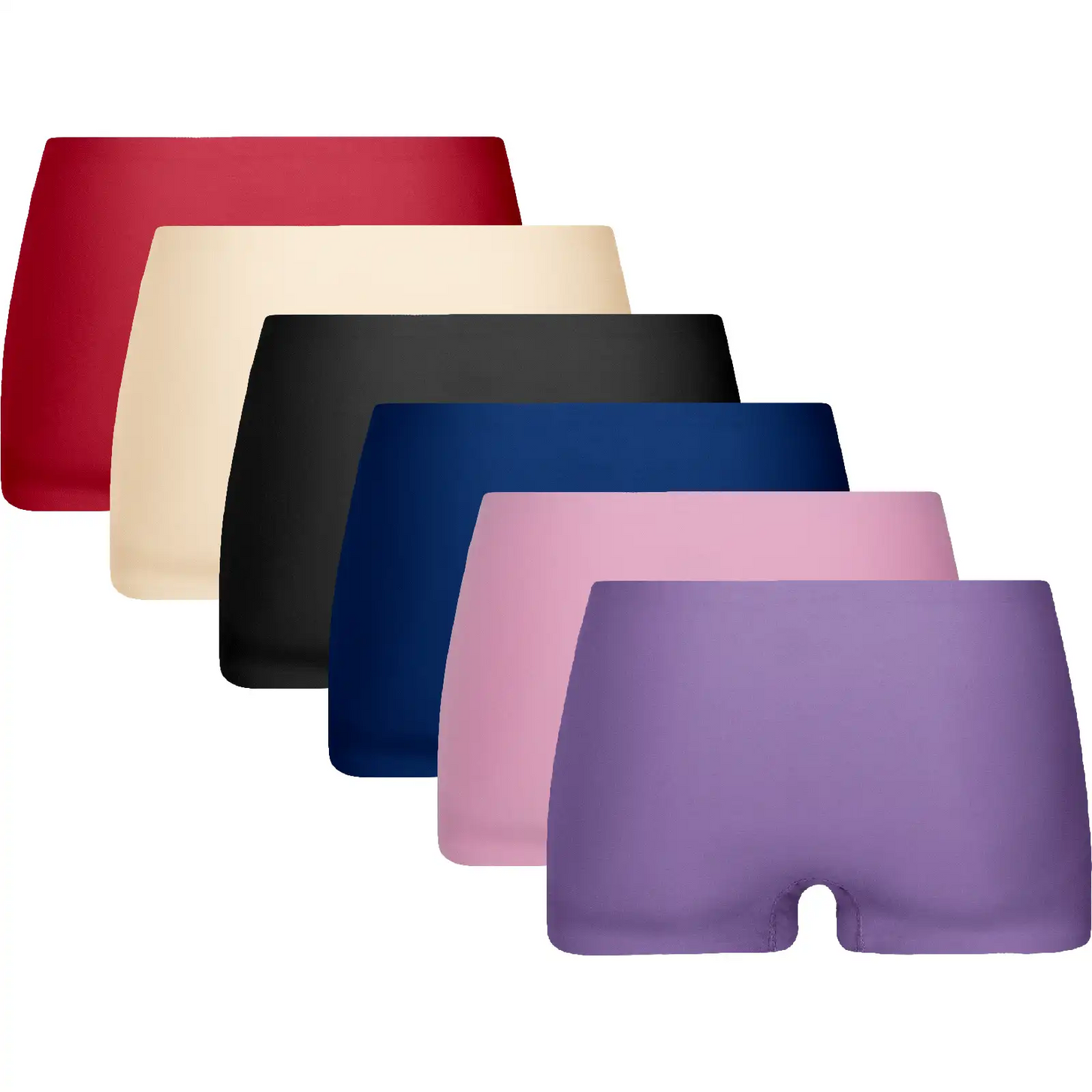 Holland underwear Gaubert 6-Pack dames boxershorts invisible - Onzichtbaar