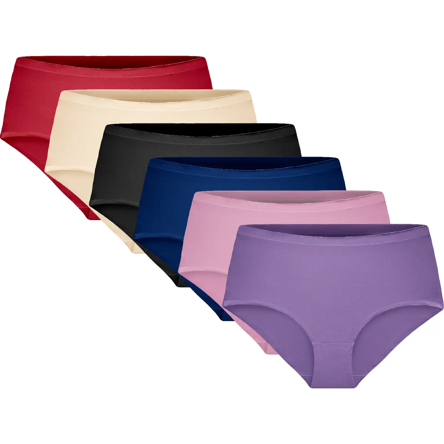 Holland underwear Gaubert 6-Pack Dames heup slips invisible - Onzichtbaar