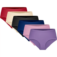 Holland underwear Gaubert 6-Pack Dames heup slips invisible - Onzichtbaar