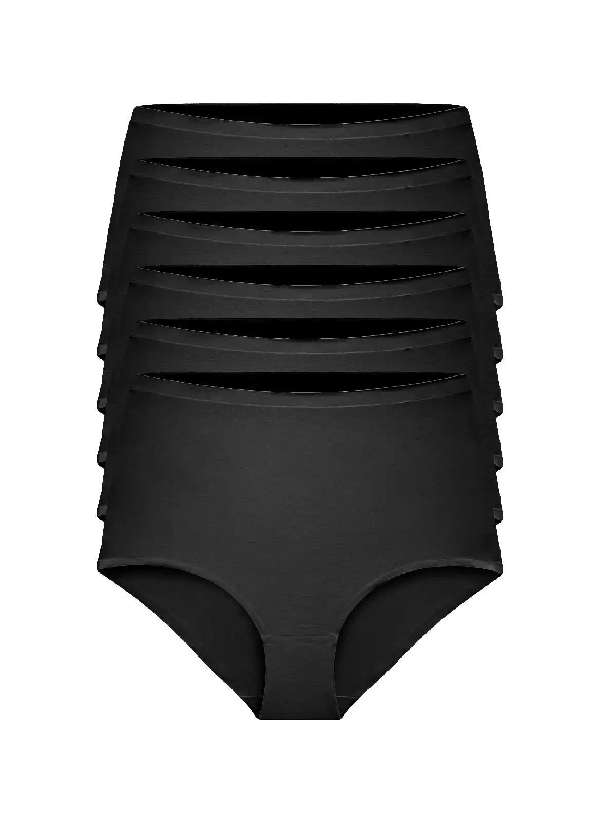 Holland underwear Gaubert 6-Pack Dames taille slip invisible - Onzichtbaar