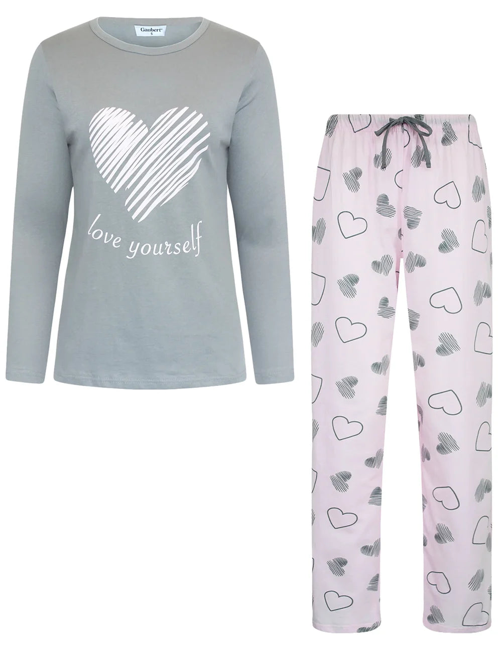 Holland underwear Gaubert dames pyjama - katoen - Love Yourself