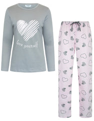 Holland underwear Gaubert dames pyjama - katoen - Love Yourself