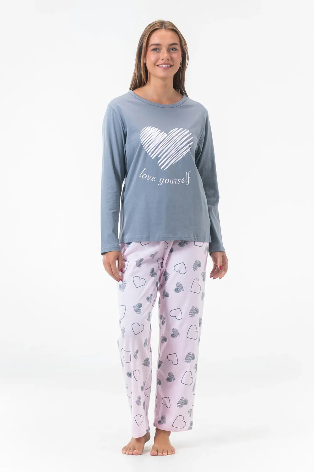 Holland underwear Gaubert dames pyjama -  katoen - Love Yourself