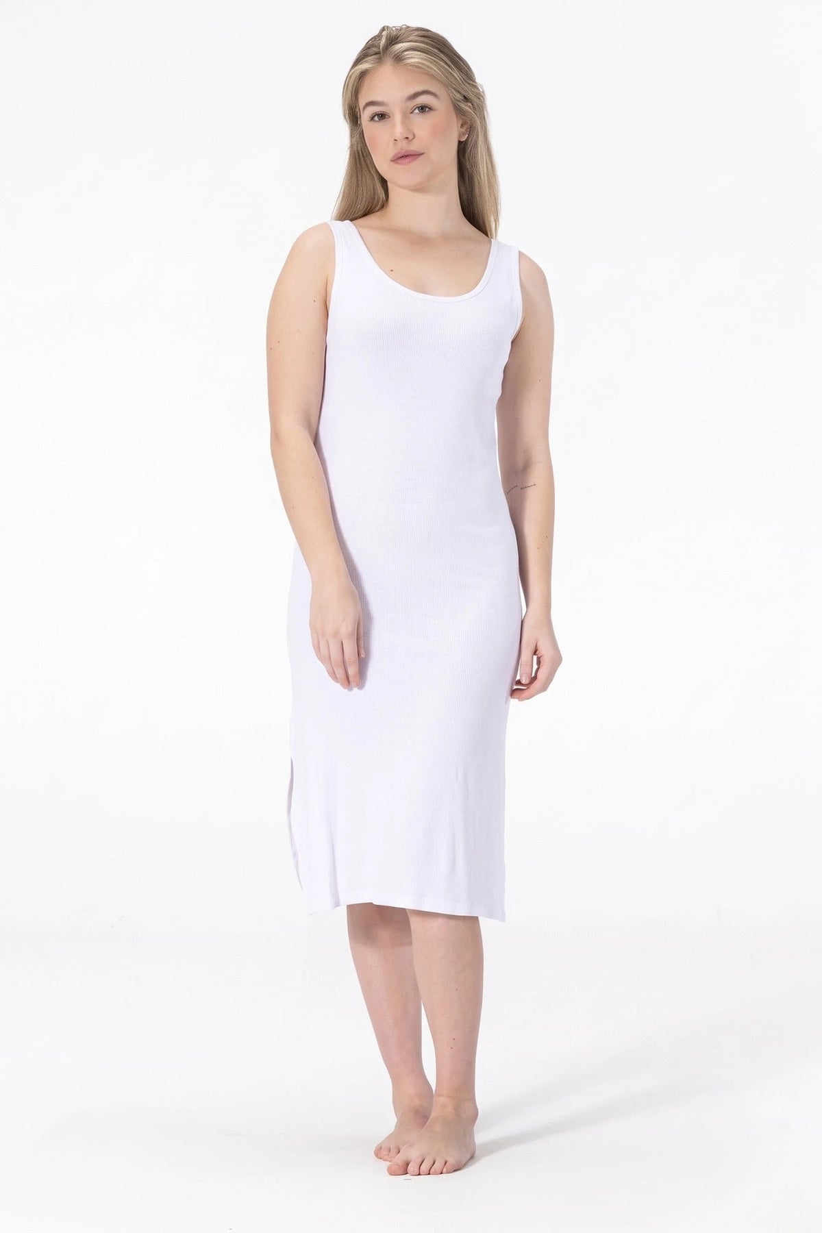 Holland underwear Gaubert Onderjurk Extra lang - brede bandjes