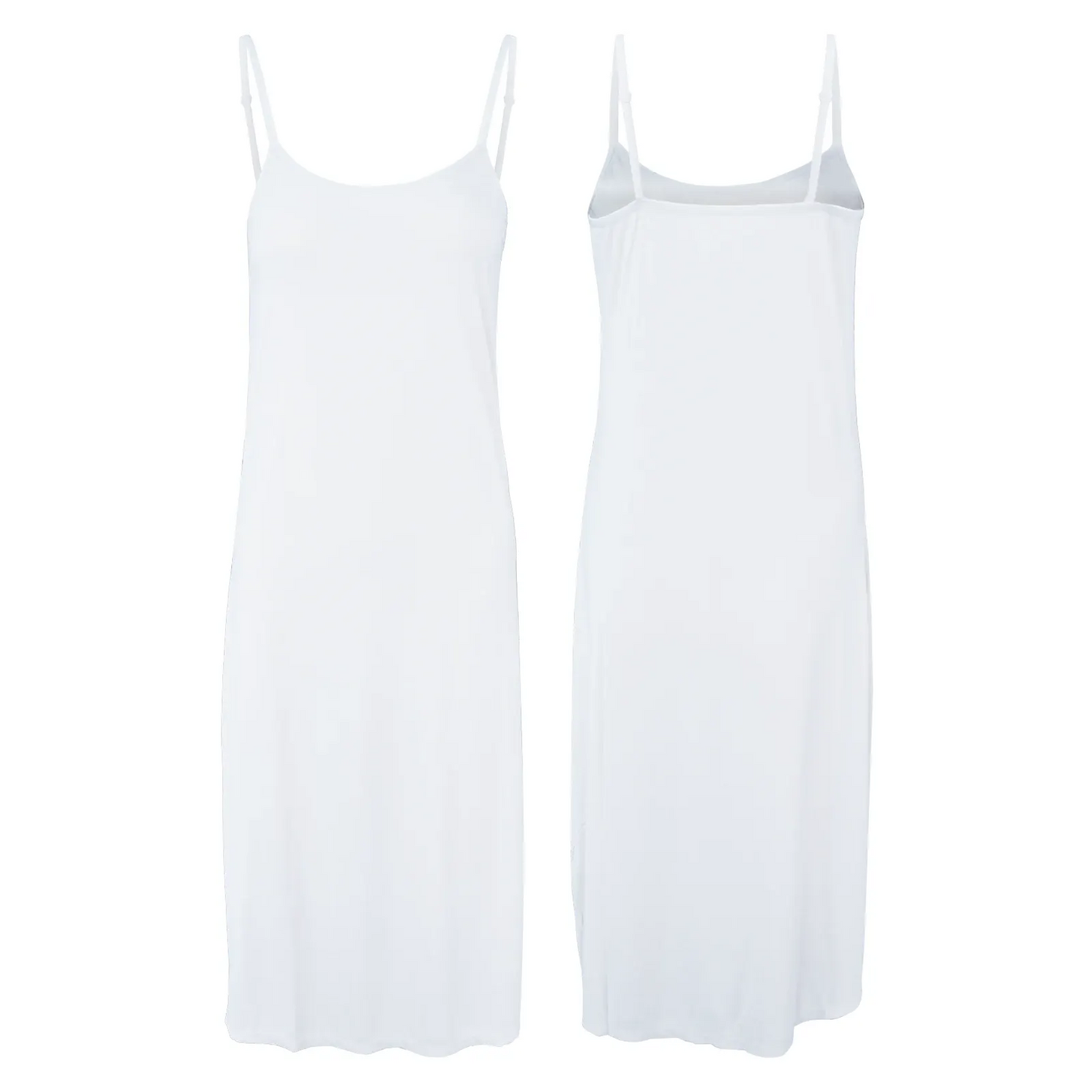 Holland underwear Gaubert Onderjurk Extra lang - Spaghetti bandjes