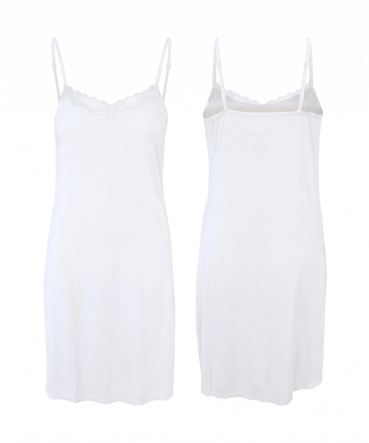 Holland underwear Gaubert Onderjurk / Slipdress - Spaghetti bandjes - Kant
