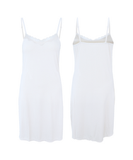 Holland underwear Gaubert Onderjurk / Slipdress - Spaghetti bandjes - Kant