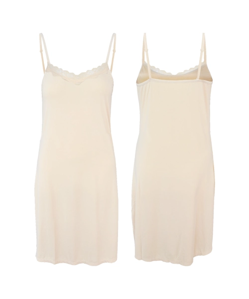Holland underwear Gaubert Onderjurk / Slipdress - Spaghetti bandjes - Kant