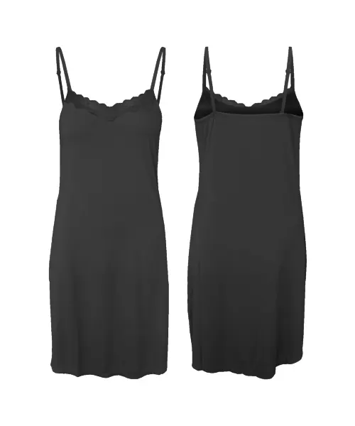 Holland underwear Gaubert Onderjurk / Slipdress - Spaghetti bandjes - Kant