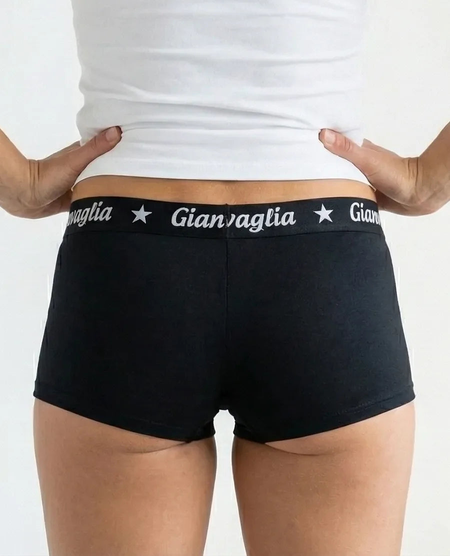 Holland underwear Gianvaglia 10-pak dames boxershorts katoen - Black