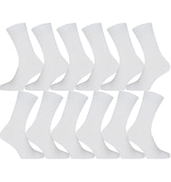 Holland underwear Gianvaglia 12-paar Katoenen sokken basic - Zwart - Wit - dames en heren