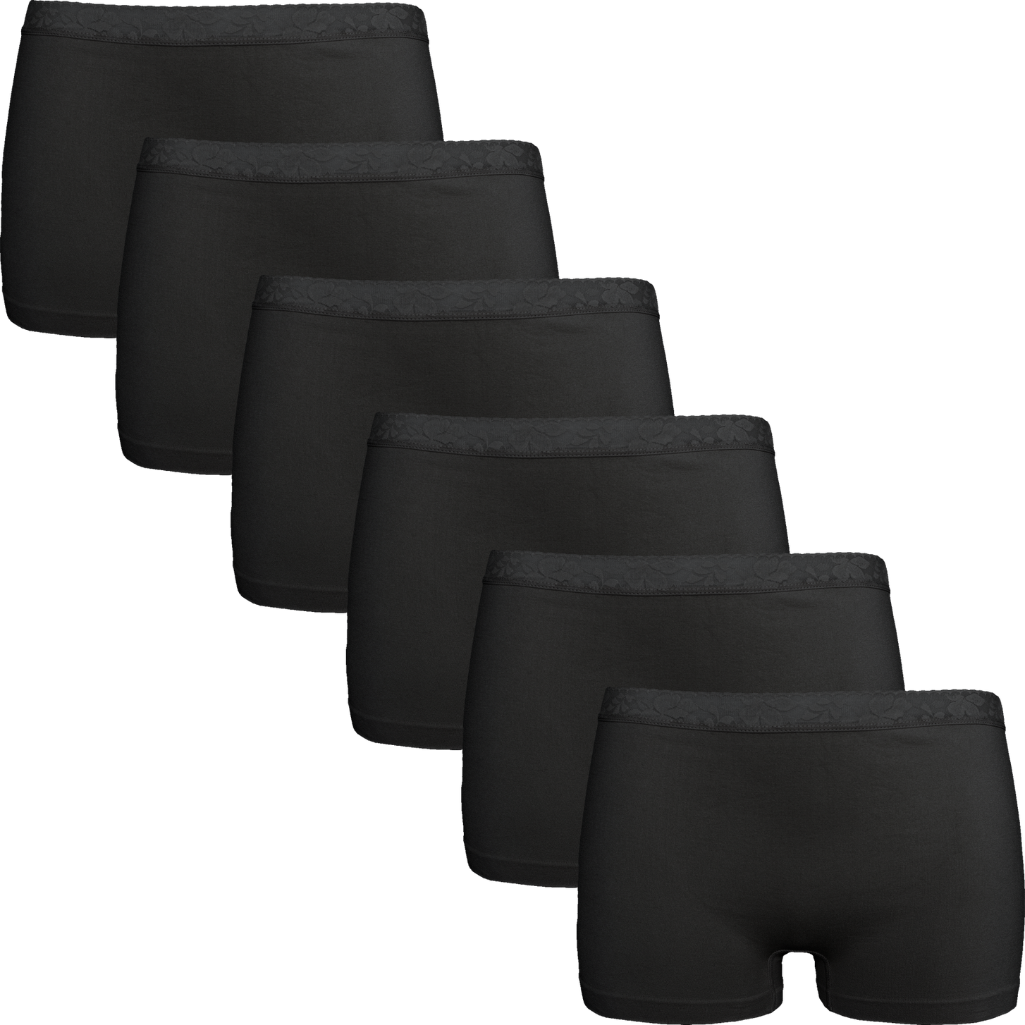 Holland underwear Gianvaglia 12-pak Naadloze microfiber dames boxershorts