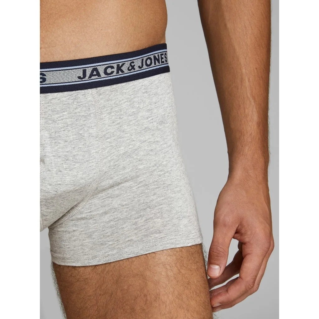 Jack & Jones Jack and Jones 5-Pack heren boxershorts - Sea Moss