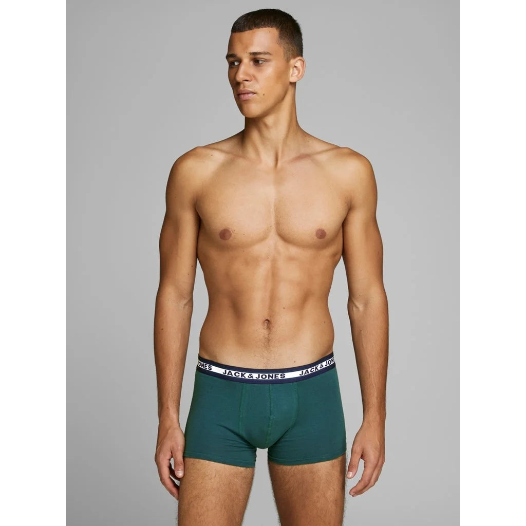 Jack & Jones Jack and Jones 5-Pack heren boxershorts - Sea Moss