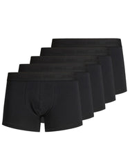 Jack & Jones Jack and Jones ondergoed heren 5-Pack boxershorts heren - Black