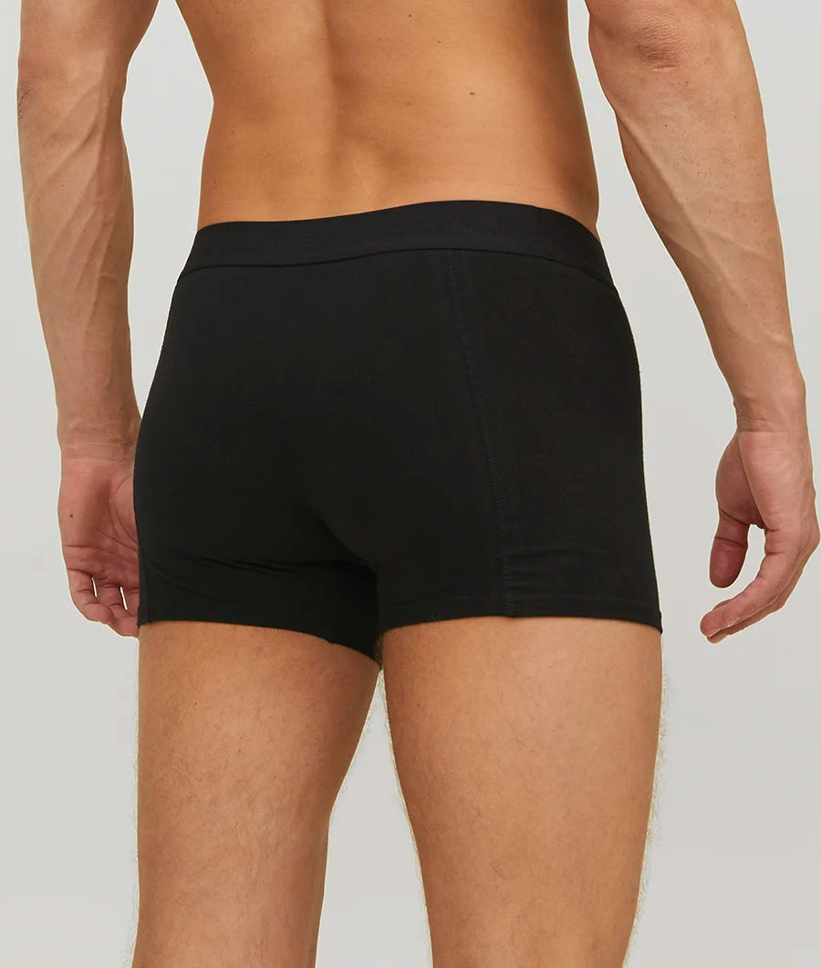 Jack & Jones Jack and Jones ondergoed heren 5-Pack boxershorts heren - Black