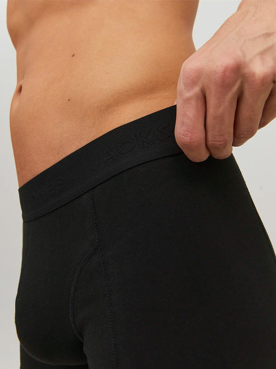 Jack & Jones Jack and Jones ondergoed heren 5-Pack boxershorts heren - Black