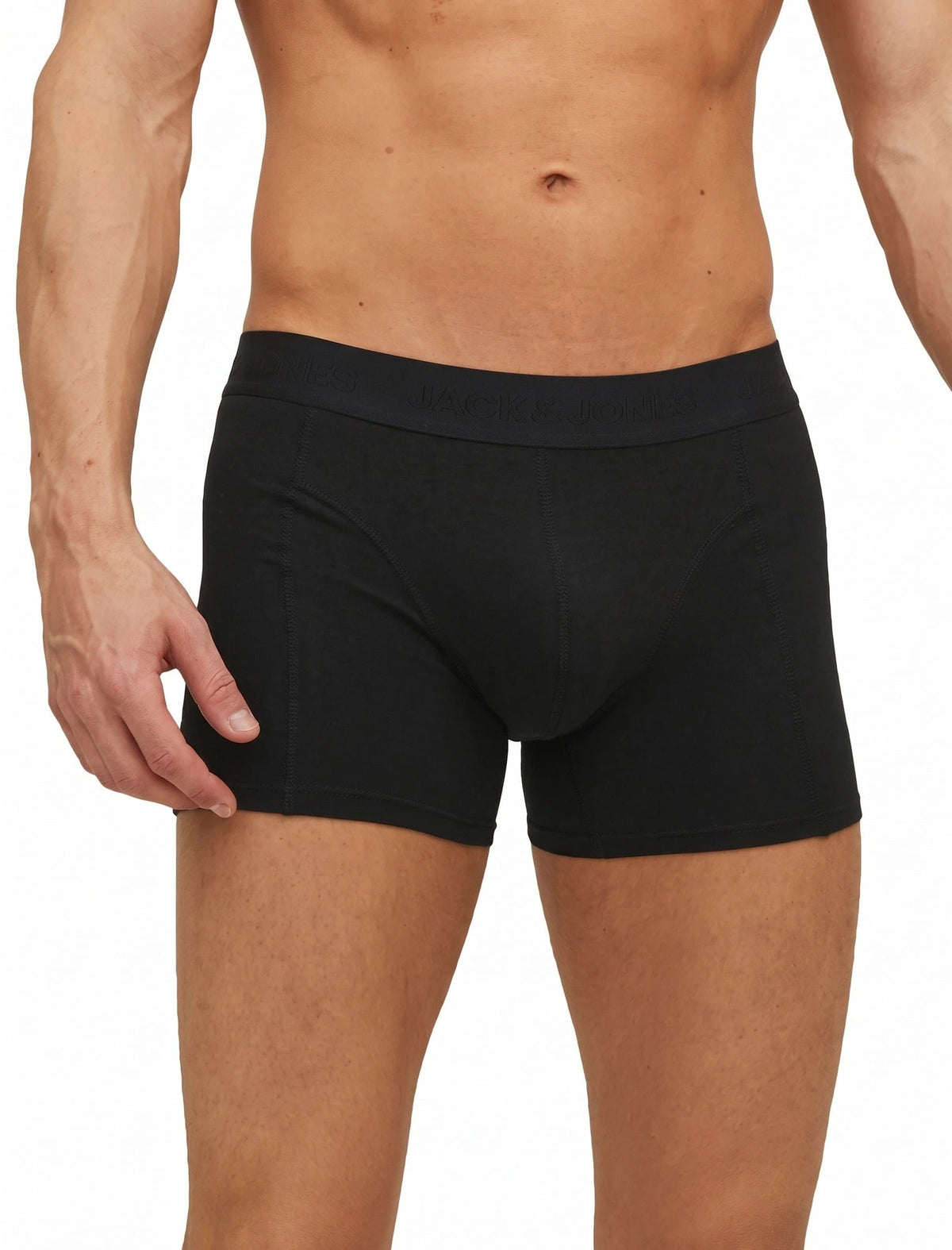 Jack & Jones Jack and Jones ondergoed heren 5-Pack boxershorts heren - Black
