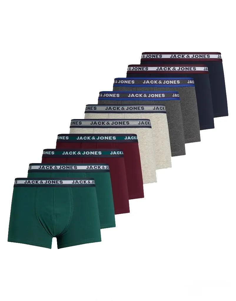 Jack & Jones Jack & Jones 10-Pack heren boxershorts - Katoen