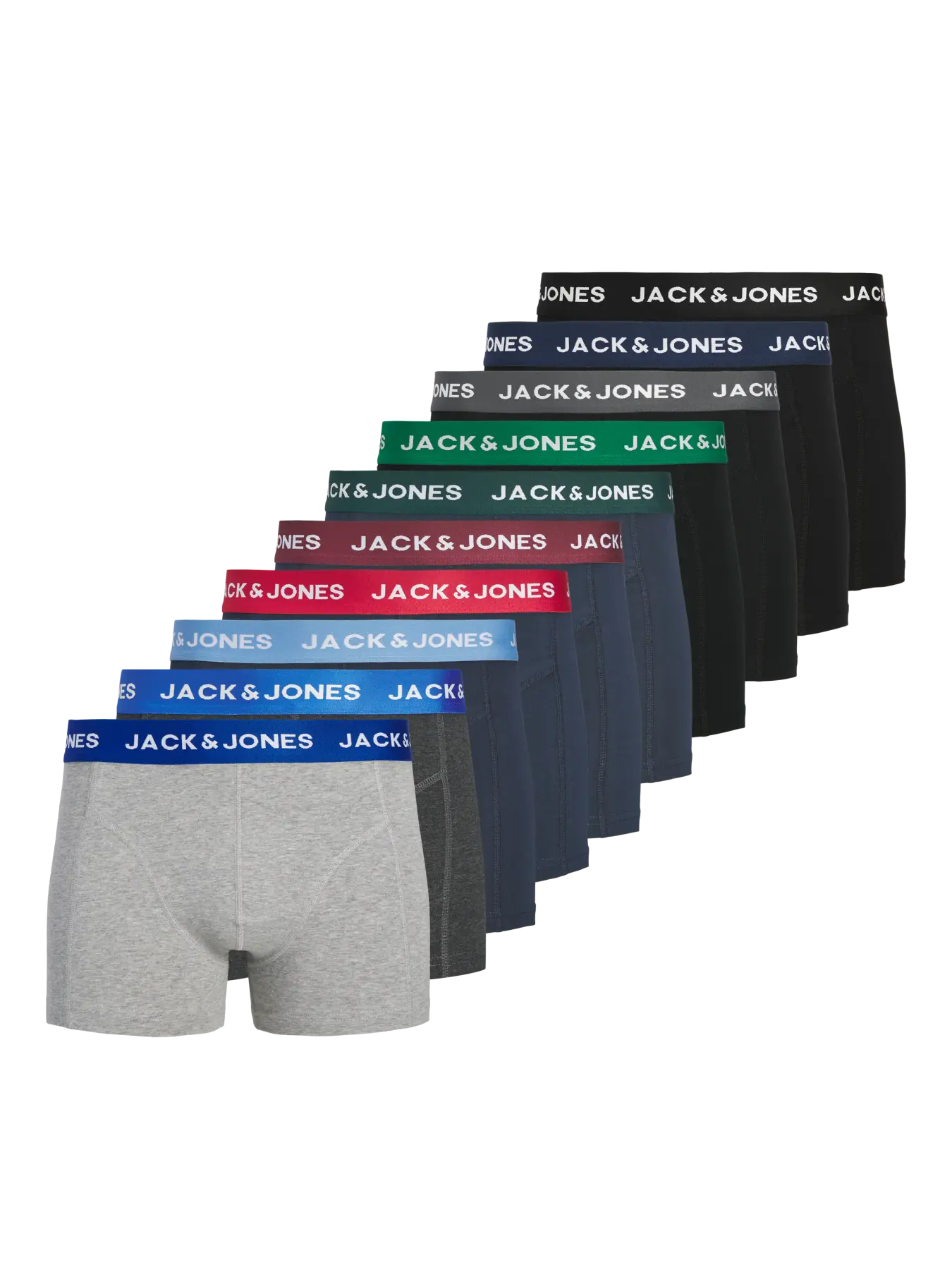 Jack & Jones Jack & Jones 10-Pack heren boxershorts - Katoen