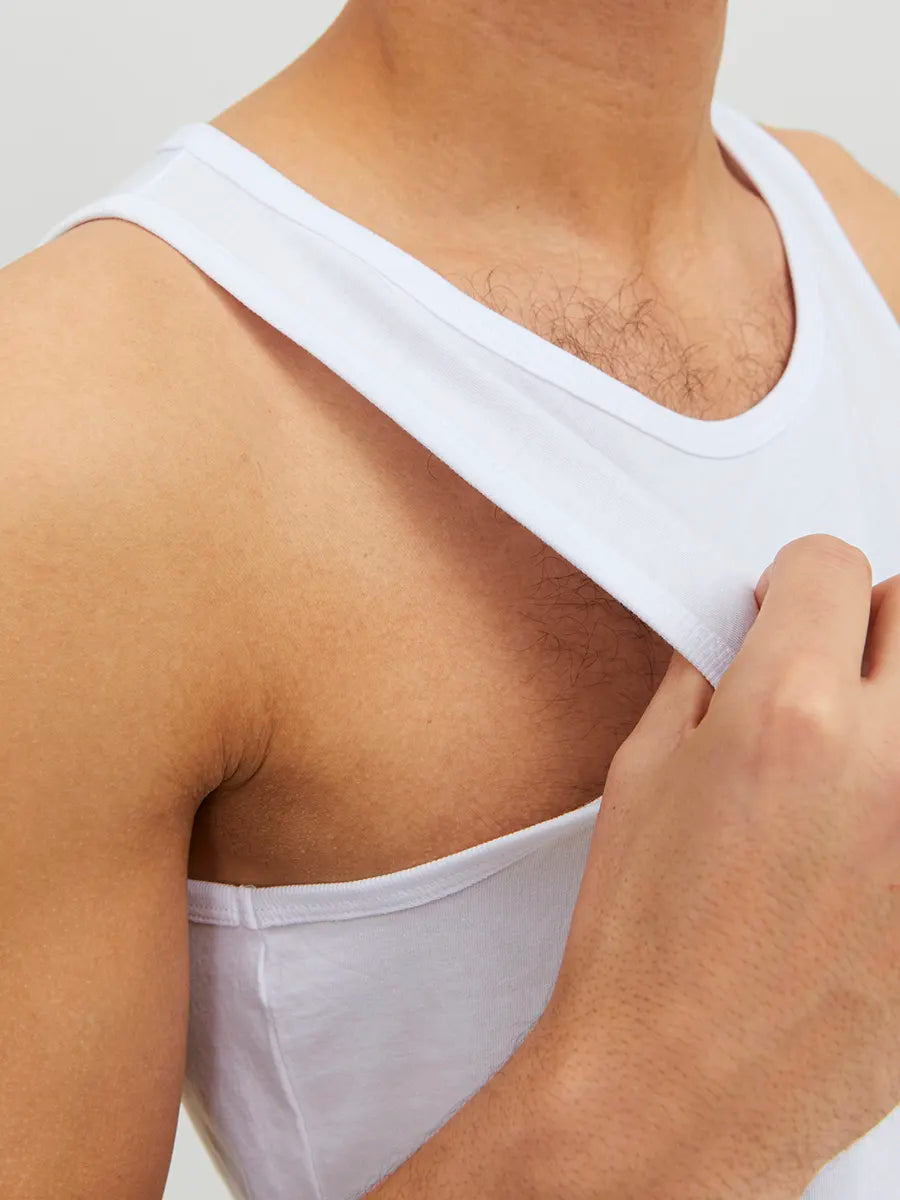 Jack & Jones Jack & Jones 2-pack heren hemden - Pack - Tanktop