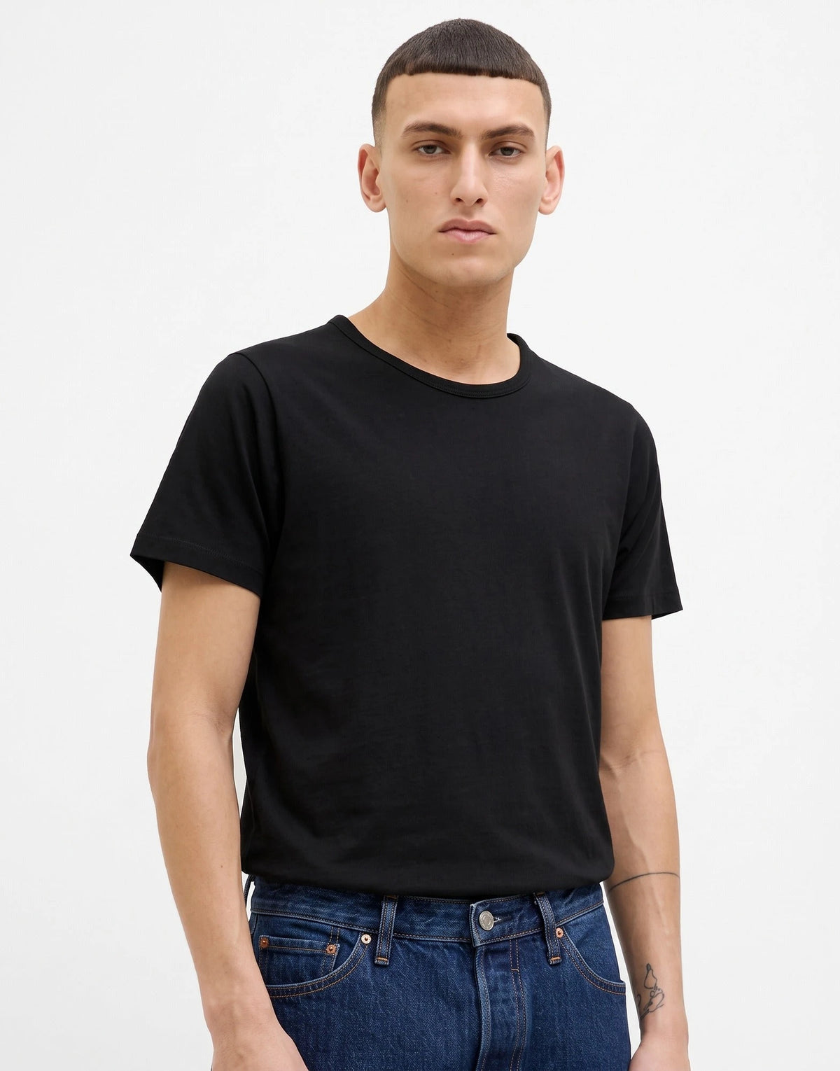 Jack & Jones Jack & Jones 2-pack heren T-shirts ronde hals