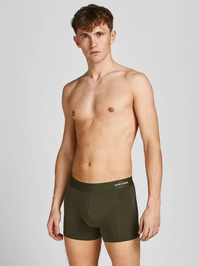 Jack & Jones Jack & Jones 3-Pack Bamboe heren boxershort - Forest Nights
