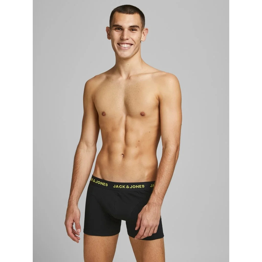 Jack & Jones Jack & Jones 3-Pack heren boxershort - Skull Black/Black