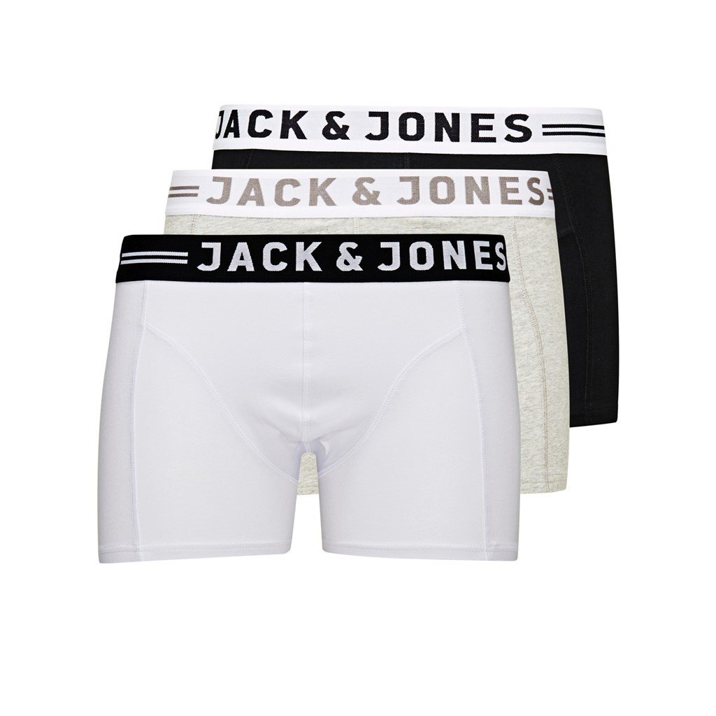 Jack & Jones Jack & Jones 3-Pack heren boxershorts - Basic Combi