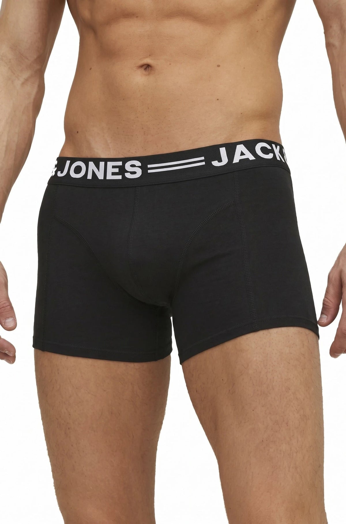 Jack & Jones Jack & Jones 3-Pack heren boxershorts - Black waistband