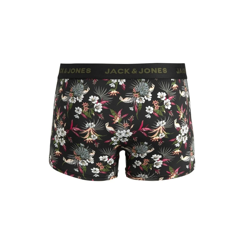 Jack & Jones Jack & Jones 3-Pack heren boxershorts - Microfiber - Jac Flower